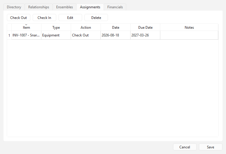 Tutti screenshot