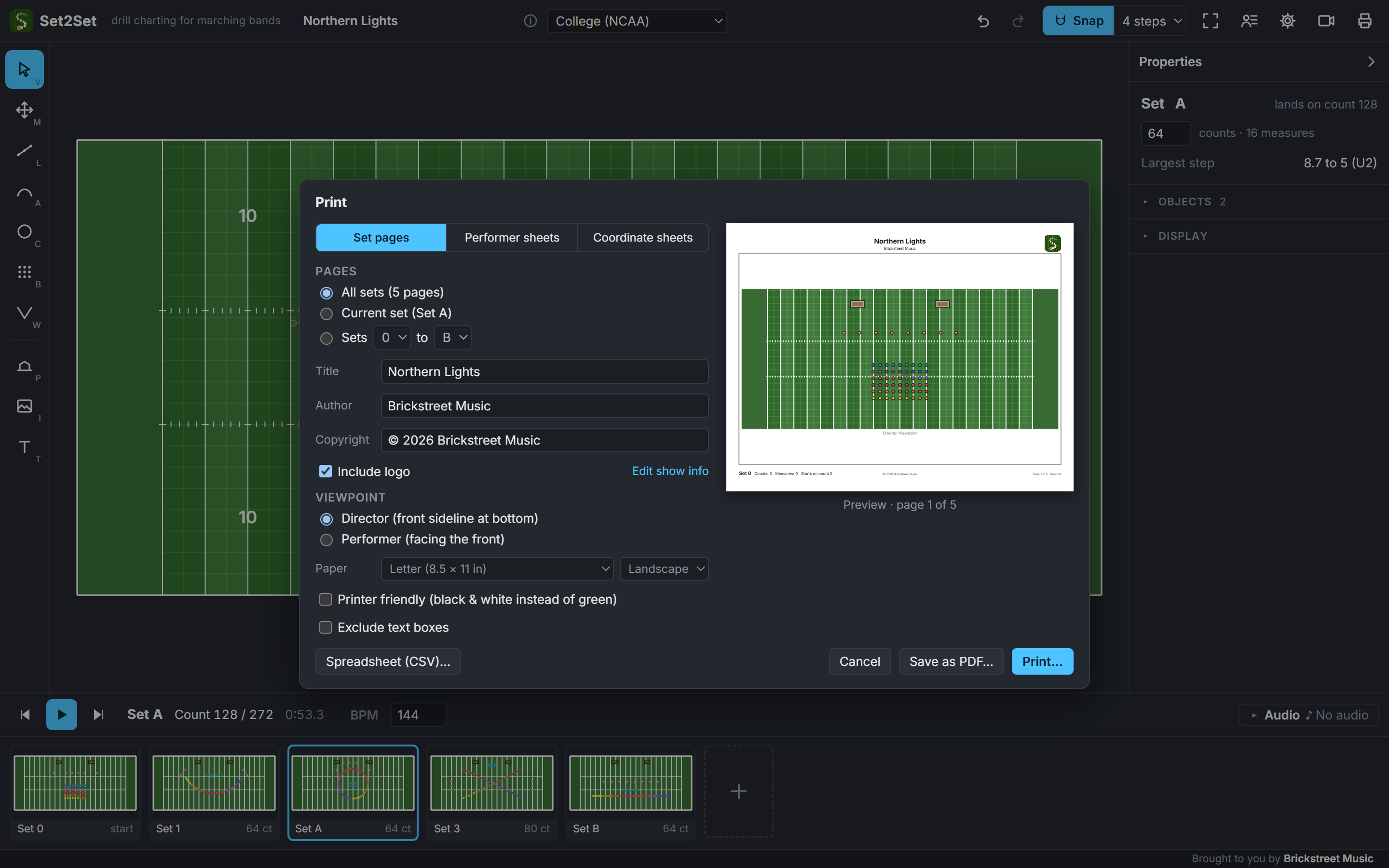 Set2Set screenshot